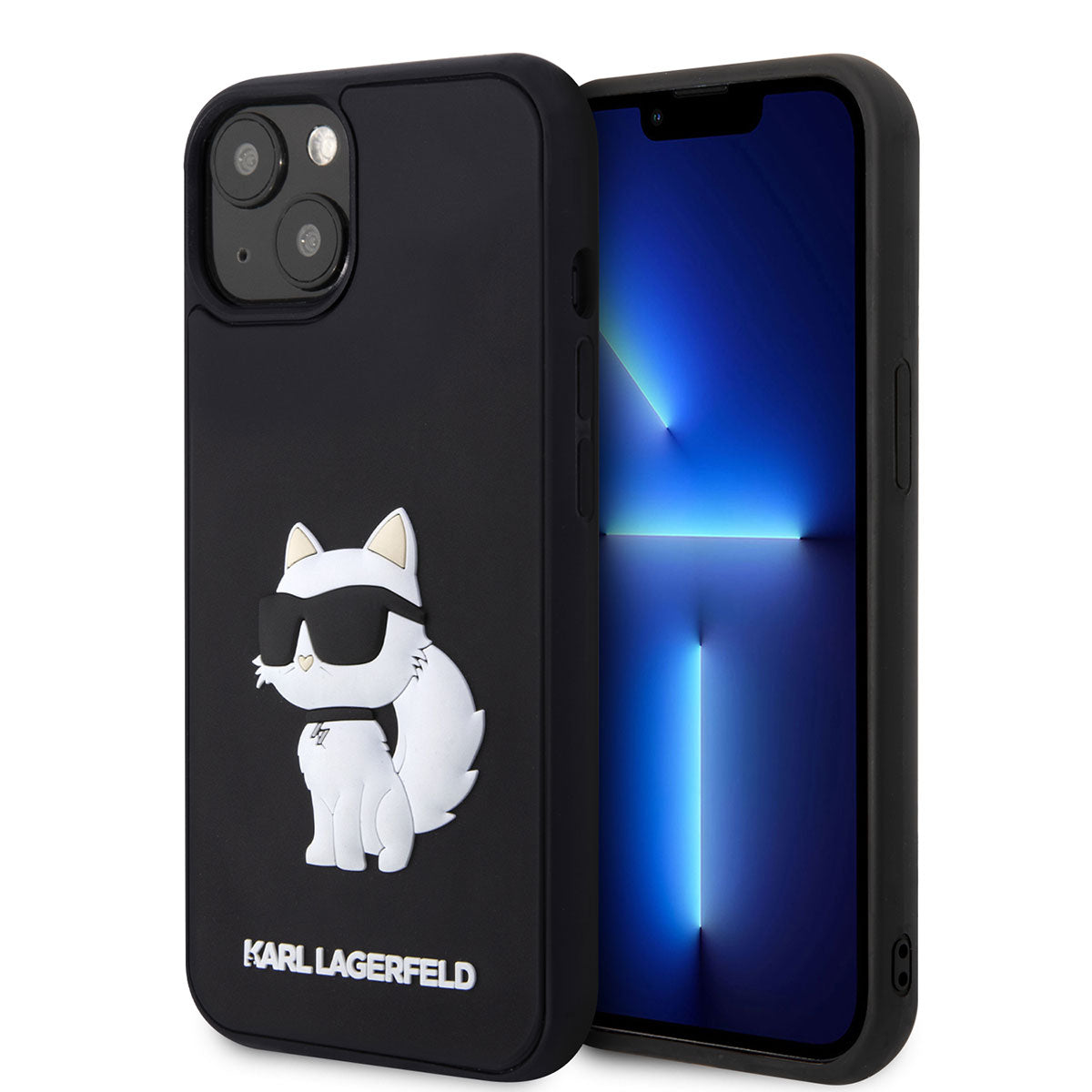 Karl Lagerfeld iPhone 14 Kılıf 3D Rubber Choupette Dizayn Telefon Kılıfı - 1 Karl Lagerfeld iPhone 14 Kılıf 3D Rubber Choupette Dizayn Telefon Kılıfı - 1